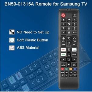 Gvirtue BN59-01315A BN59-01315D Replacement for Samsung Remote Control and Smart